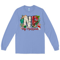 Colony Blue NP Nurse Practitioner Christmas Long Sleeve Tee - MaliasSmallBusiness