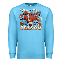 Ocean Blue tis the season football halloween Premium Sweatshirt - CowGirlArtShop