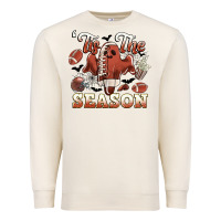 Sandshell tis the season football halloween Premium Sweatshirt - CowGirlArtShop