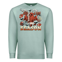 Seafoam tis the season football halloween Premium Sweatshirt - CowGirlArtShop