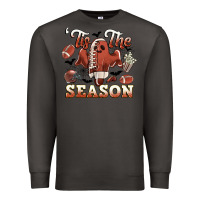 Smoke tis the season football halloween Premium Sweatshirt - CowGirlArtShop