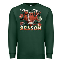 Sports Green tis the season football halloween Premium Sweatshirt - CowGirlArtShop