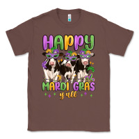 Chestnut happy mardi gras y'all Classic Tee - MaliasSmallBusiness