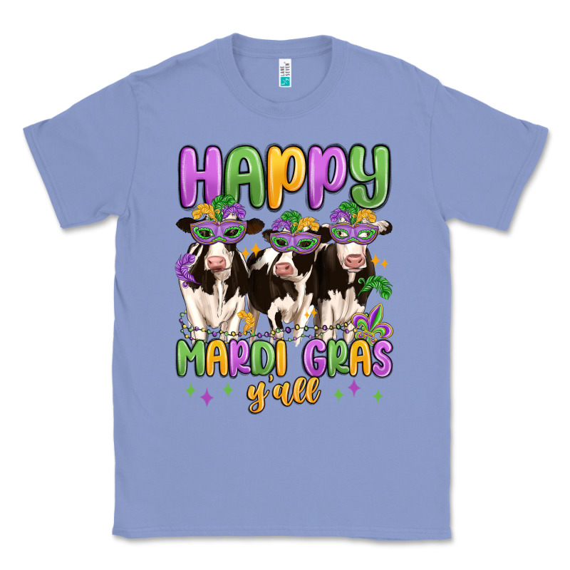 Happy Mardi Gras Y'all Classic Tee by MaliasSmallBusiness | Teevron