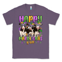 Lavender happy mardi gras y'all Classic Tee - MaliasSmallBusiness