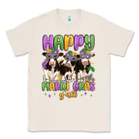 Natural happy mardi gras y'all Classic Tee - MaliasSmallBusiness