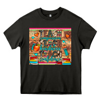 Asphalt teach compassion kindness confidence Heavy Core Tee - JahusDesignShop
