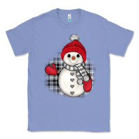 Colony Blue grey christmas snowman Classic Tee - JahusDesignShop