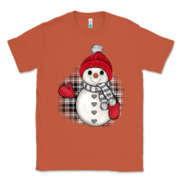 Copper grey christmas snowman Classic Tee - JahusDesignShop