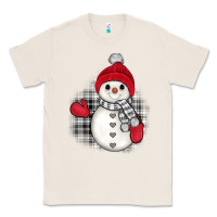 Natural grey christmas snowman Classic Tee - JahusDesignShop