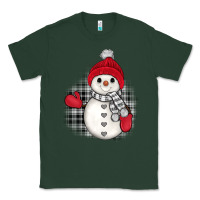Sports Green grey christmas snowman Classic Tee - JahusDesignShop