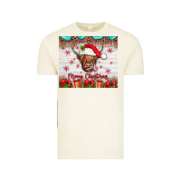 Vintage Arctic merry christmas cow Vintage Tee - JahusDesignShop