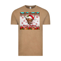 Vintage Coffee merry christmas cow Vintage Tee - JahusDesignShop