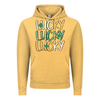 Vintage Mustard lucky Vintage Hoodie - MaliasSmallBusiness
