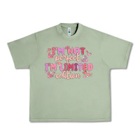 Oil Green i'm not perfect i'm limited edition Urban Heavy Tee - MaliasSmallBusiness