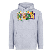 Heather Grey nola cake mardi gras Heavyweight Hoodie - CowGirlArtShop