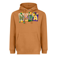 Meerkat nola cake mardi gras Heavyweight Hoodie - CowGirlArtShop