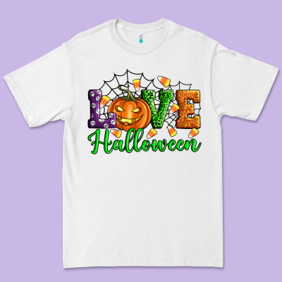 Love Halloween Premium Tee Designed By Artiststas
