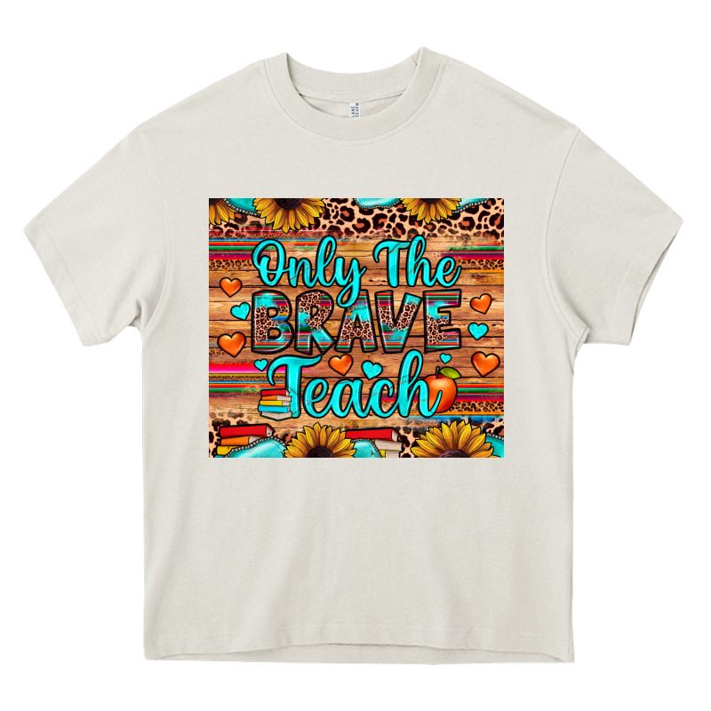 Only The Brave Teach Heavy Core Tee by JahusDesignShop | Teevron