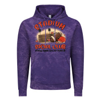 Cloud Purple stadium social club football Vintage Hoodie - MaliasSmallBusiness