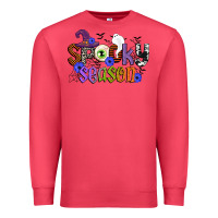 Cardinal spooky season Premium Sweatshirt - CowGirlArtShop