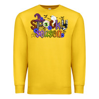 Lemon spooky season Premium Sweatshirt - CowGirlArtShop