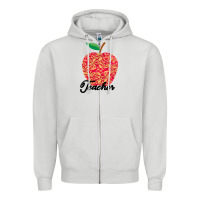 Dove Grey Teacher Zipper Hoodie - Bettercallsaul