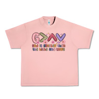 Salmon god is greater than the highs and lows Urban Heavy Tee - MaliasSmallBusiness