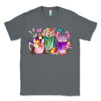 Charcoal Heather Easter coffee cups with Bunny Classic Tee - NancyCooperArtShop