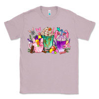 Lilac Easter coffee cups with Bunny Classic Tee - NancyCooperArtShop