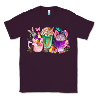 Plum Easter coffee cups with Bunny Classic Tee - NancyCooperArtShop
