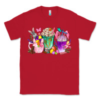 Red Easter coffee cups with Bunny Classic Tee - NancyCooperArtShop