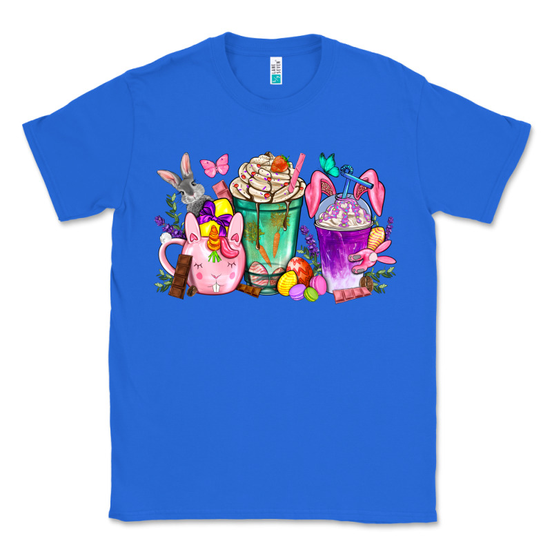 Easter Coffee Cups With Bunny Classic Tee by NancyCooperArtShop | Teevron