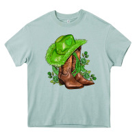 Arona green  cowgirl and roses Heavy Core Tee - AdoDesignShop
