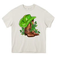 Cream green  cowgirl and roses Heavy Core Tee - AdoDesignShop