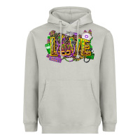 Moon Dust mardi gras love nurse Heavyweight Hoodie - CowGirlArtShop