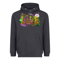 Smoke mardi gras love nurse Heavyweight Hoodie - CowGirlArtShop