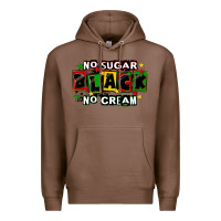 Chestnut no sugar no cream black Premium Hoodie - CowGirlArtShop