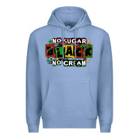 Colony Blue no sugar no cream black Premium Hoodie - CowGirlArtShop