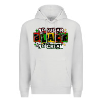 Dove Grey no sugar no cream black Premium Hoodie - CowGirlArtShop