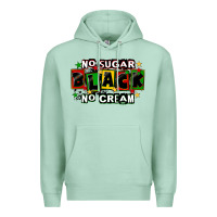 Seafoam no sugar no cream black Premium Hoodie - CowGirlArtShop