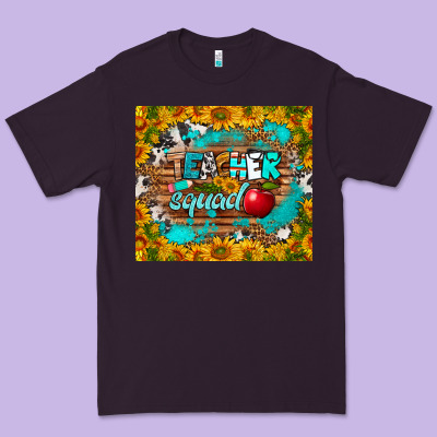 Teacher Squad Tumbler Premium Tee Designed By Bundleandbundleshop