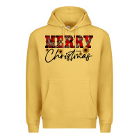 Antique Gold merry christmas Premium Hoodie - JahusDesignShop