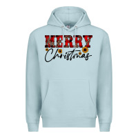 Blue Mist merry christmas Premium Hoodie - JahusDesignShop
