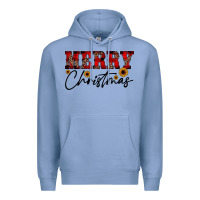 Colony Blue merry christmas Premium Hoodie - JahusDesignShop