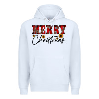 White merry christmas Premium Hoodie - JahusDesignShop