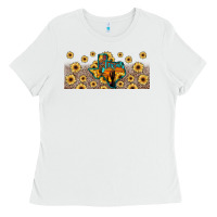 White texas map Ladies Tee - JahusDesignShop