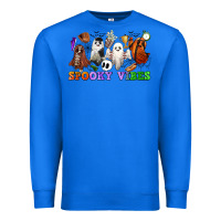 True Royal spooky vibes sports ghosts Premium Sweatshirt - CowGirlArtShop