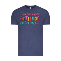 Vintage Denim i don't need your attitude i brought my own Vintage Tee - MaliasSmallBusiness