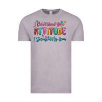Vintage Zinc i don't need your attitude i brought my own Vintage Tee - MaliasSmallBusiness